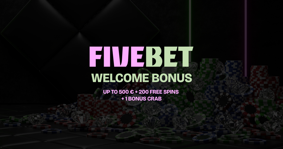 Schermata dell'app Fivebet casino